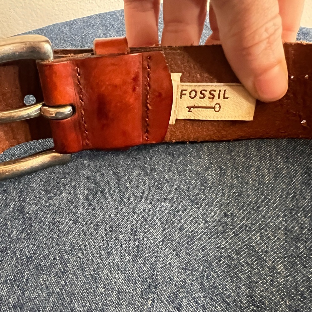 Fossil Leather Belt - image 3
